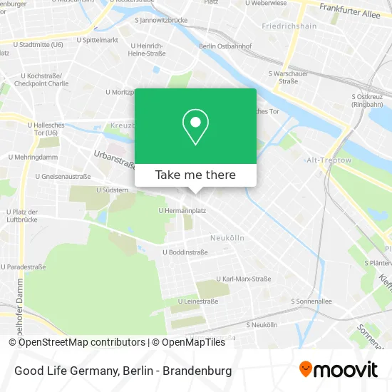 Карта Good Life Germany