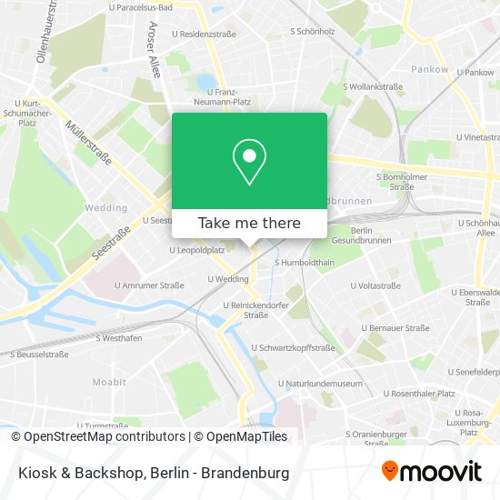 Карта Kiosk & Backshop