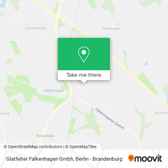 Glatfelter Falkenhagen Gmbh map