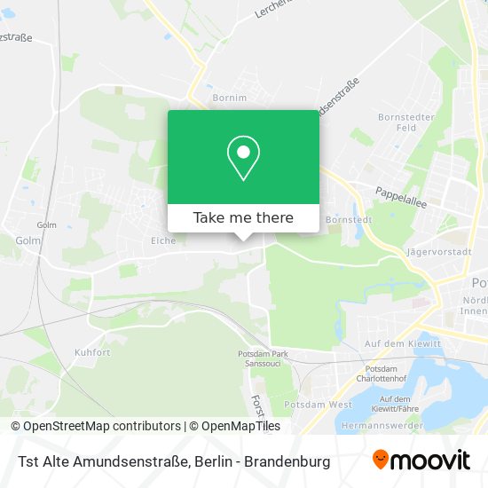 Tst Alte Amundsenstraße map