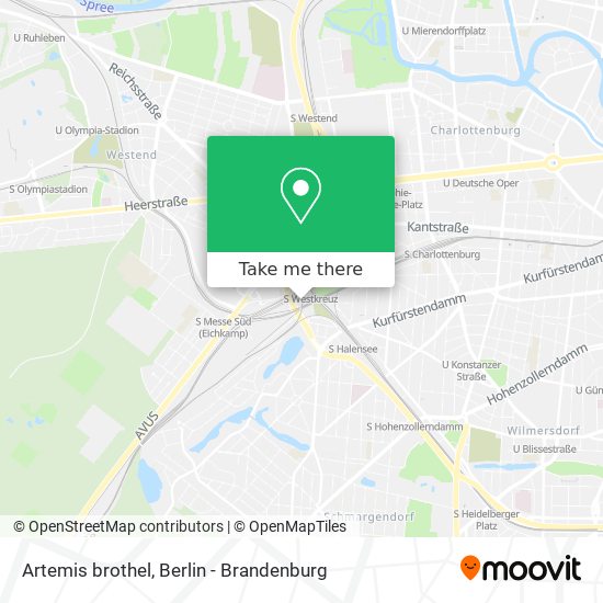 Artemis brothel map