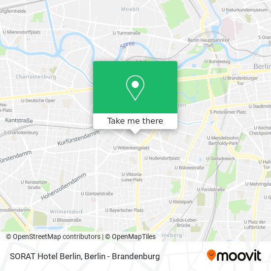 SORAT Hotel Berlin map