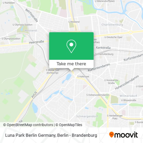 Luna Park Berlin Germany map