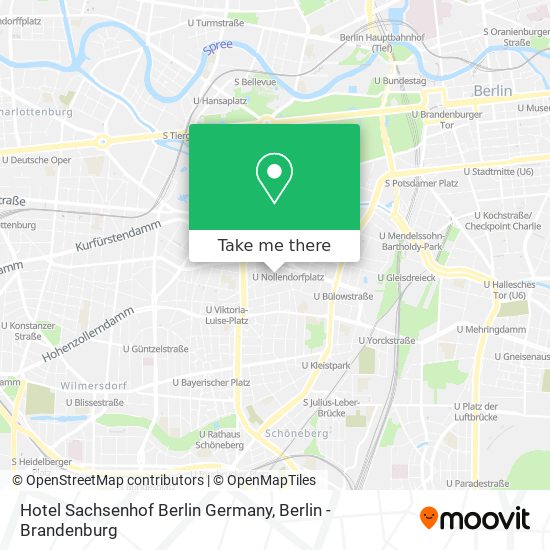 Hotel Sachsenhof Berlin Germany map