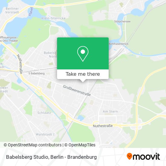 Babelsberg Studio map