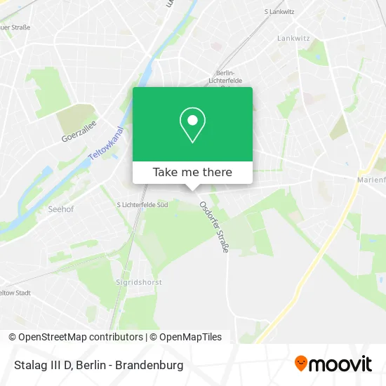 Карта Stalag III D