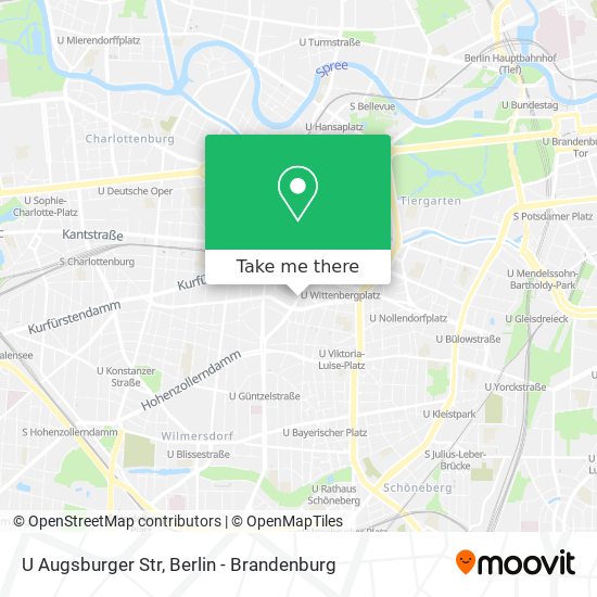 U Augsburger Str map
