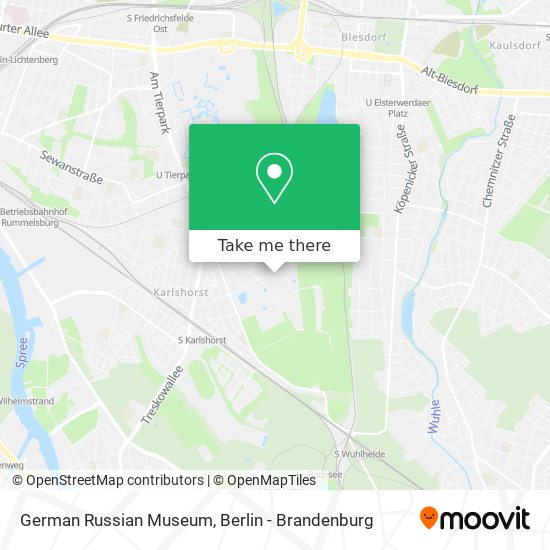 German Russian Museum map