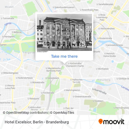 Hotel Excelsior map