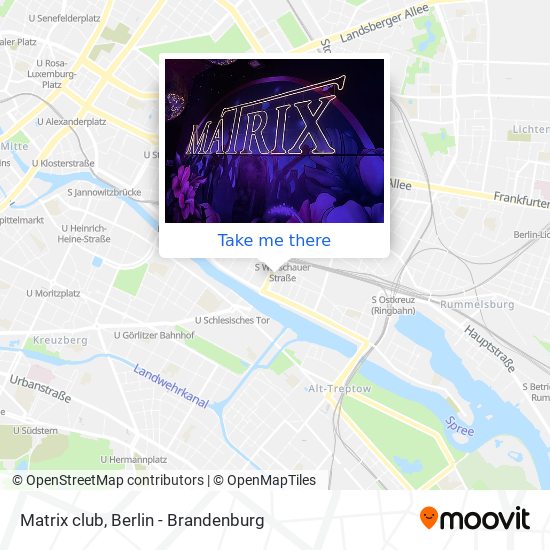 Matrix club map