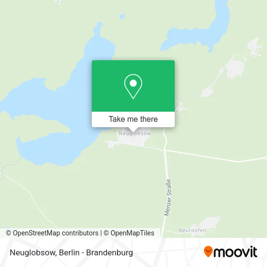 Карта Neuglobsow