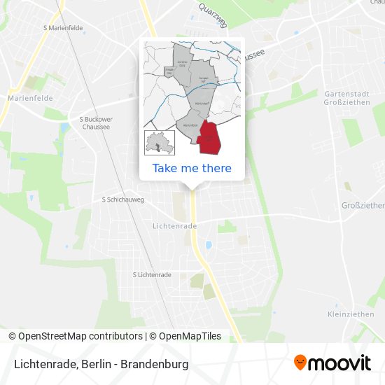 Lichtenrade map