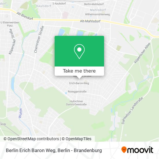 Berlin Erich Baron Weg map