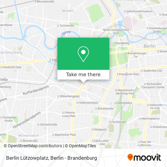 Berlin Lützowplatz map