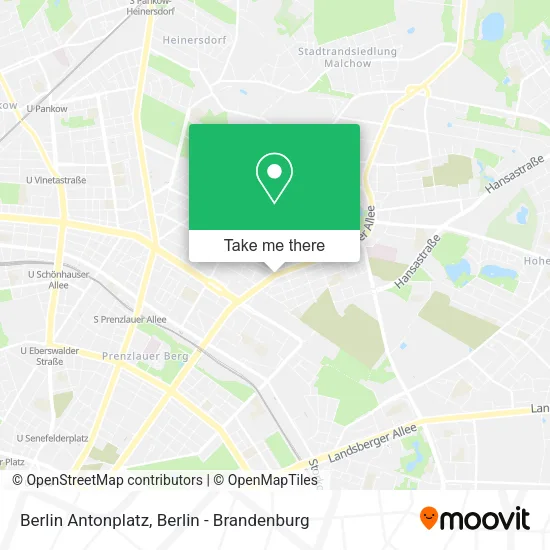 Карта Berlin Antonplatz