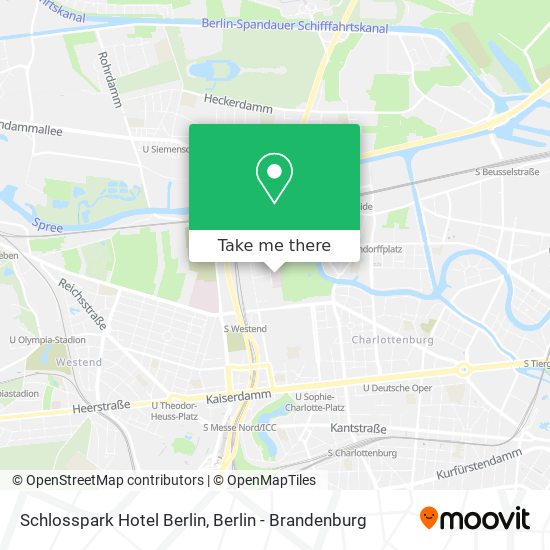 Карта Schlosspark Hotel Berlin