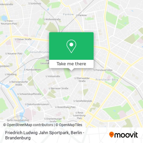 Friedrich Ludwig Jahn Sportpark map