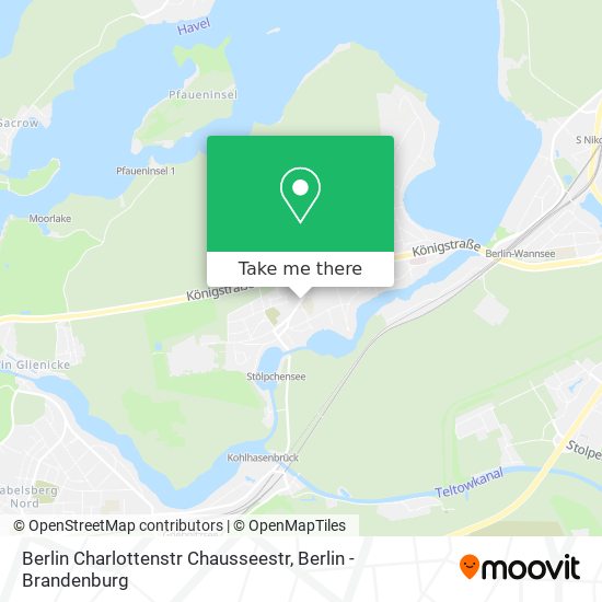 Berlin Charlottenstr Chausseestr map