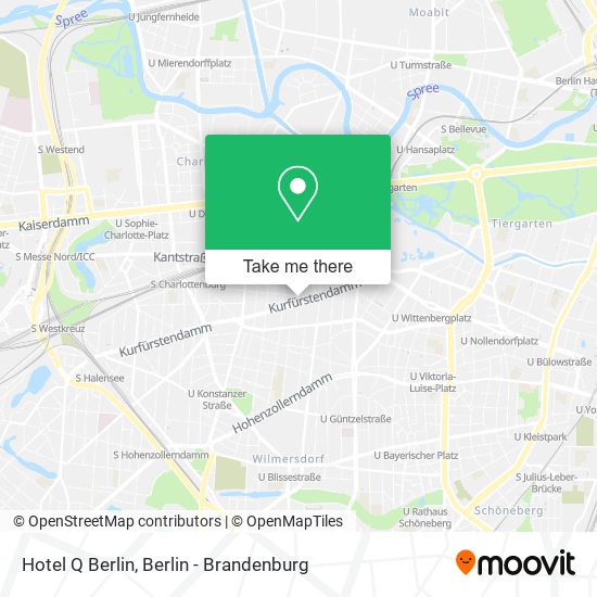 Hotel Q Berlin map