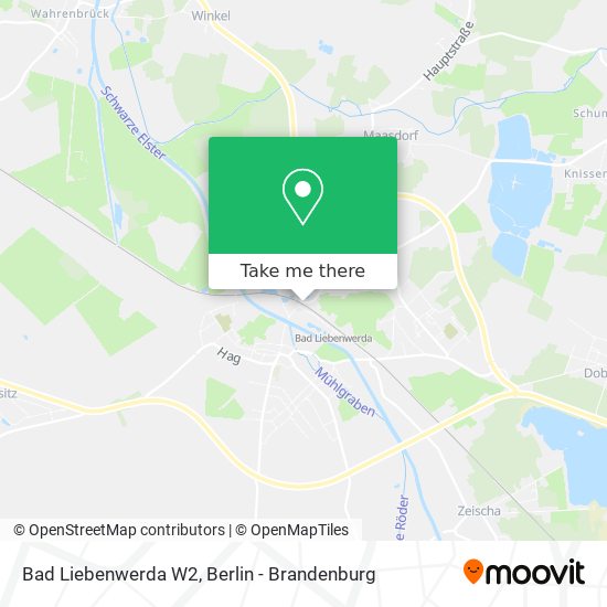 Bad Liebenwerda W2 map