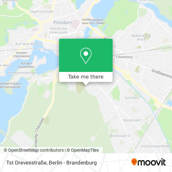 Tst Drevesstraße map