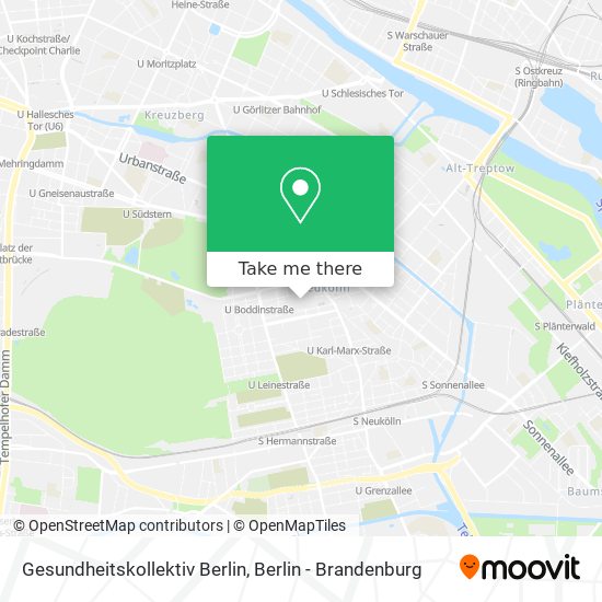 Карта Gesundheitskollektiv Berlin