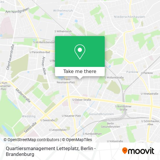 Quartiersmanagement Letteplatz map