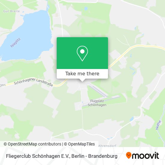 Fliegerclub Schönhagen E.V. map