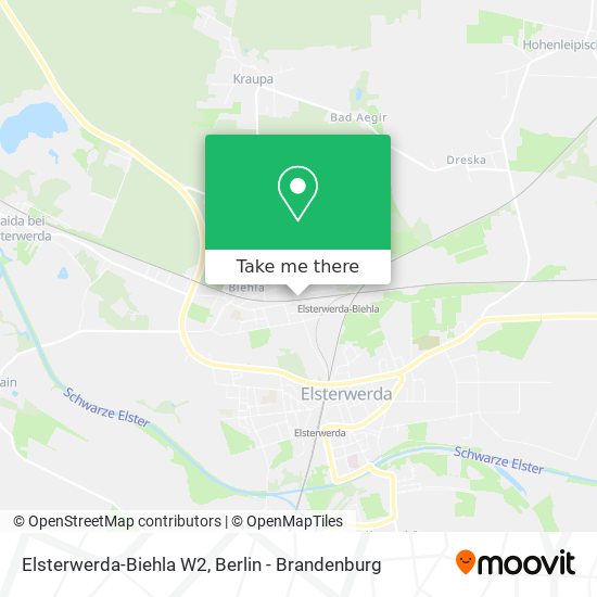 Elsterwerda-Biehla W2 map