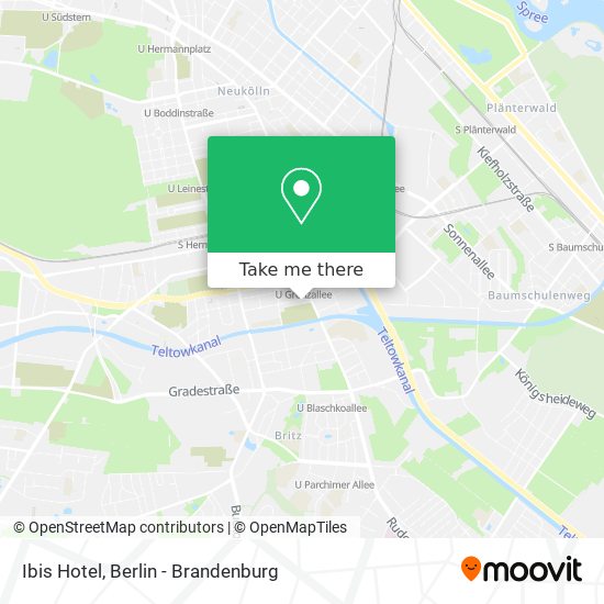 Ibis Hotel map