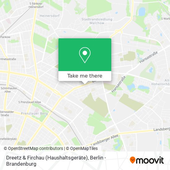 Dreetz & Firchau (Haushaltsgeräte) map