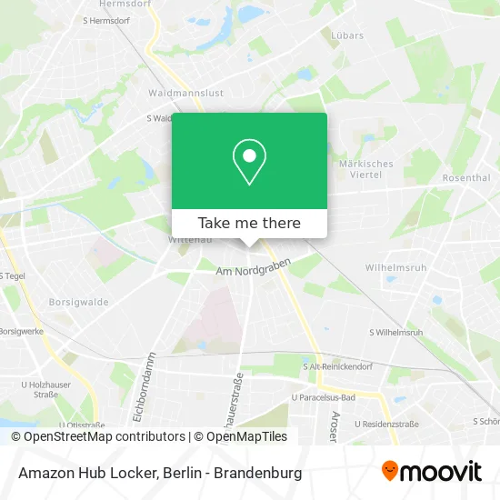 Карта Amazon Hub Locker