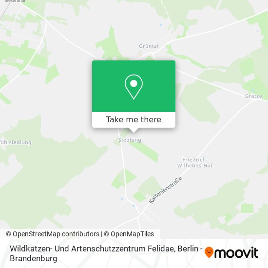 Wildkatzen- Und Artenschutzzentrum Felidae map