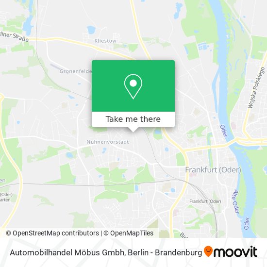 Automobilhandel Möbus Gmbh map