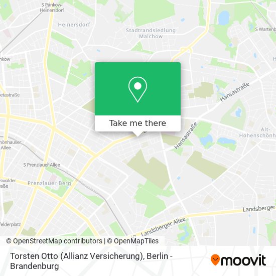Torsten Otto (Allianz Versicherung) map