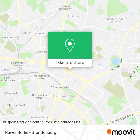 Rewe map