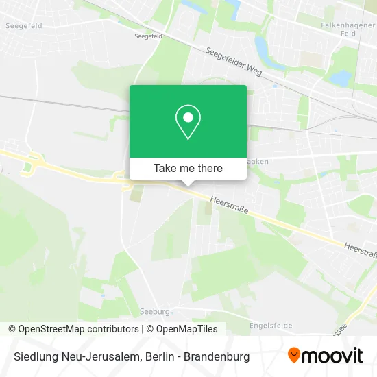 Карта Siedlung Neu-Jerusalem