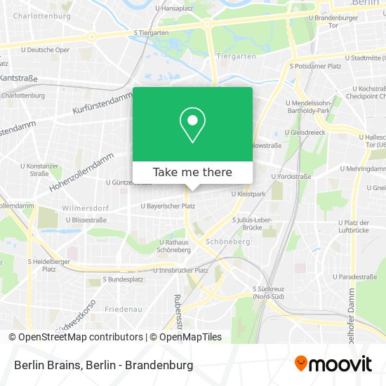 Berlin Brains map