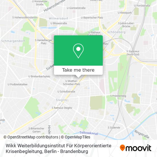 Wikk Weiterbildungsinstitut Für Körperorientierte Krisenbegleitung map