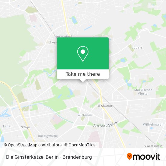 Die Ginsterkatze map