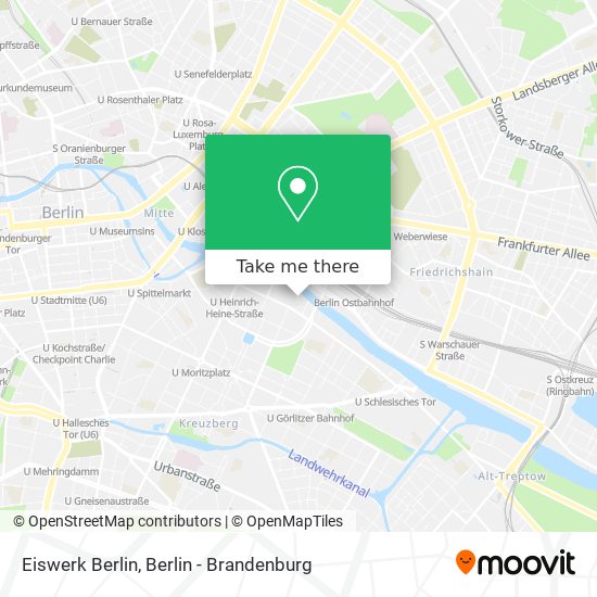 Карта Eiswerk Berlin
