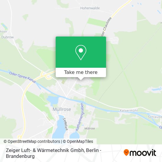 Карта Zeiger Luft- & Wärmetechnik Gmbh