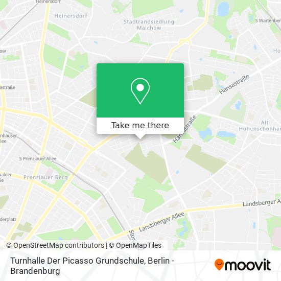 Turnhalle Der Picasso Grundschule map