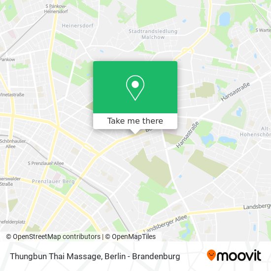 Thungbun Thai Massage map