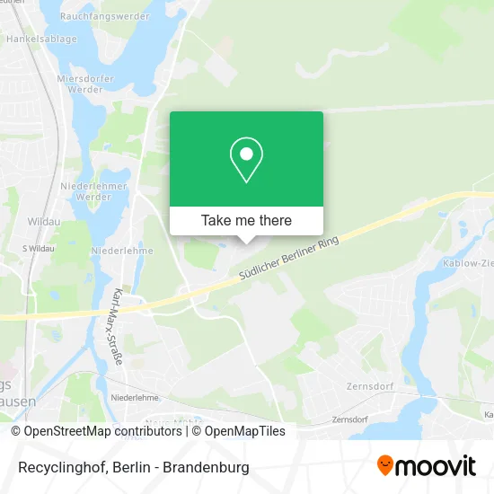Карта Recyclinghof
