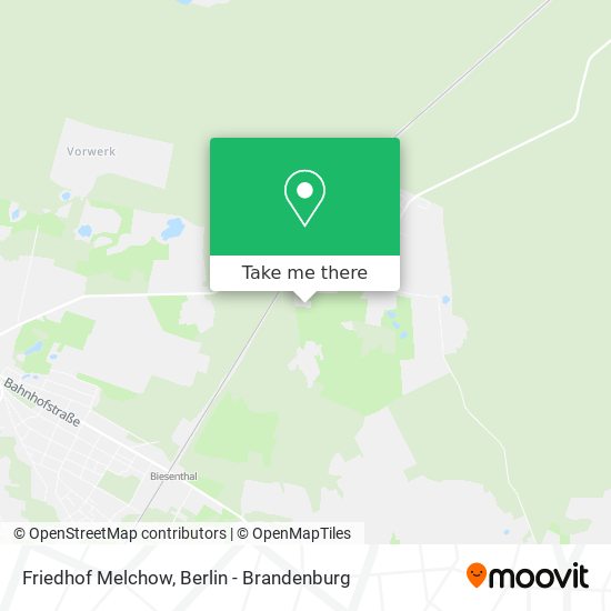 Карта Friedhof Melchow