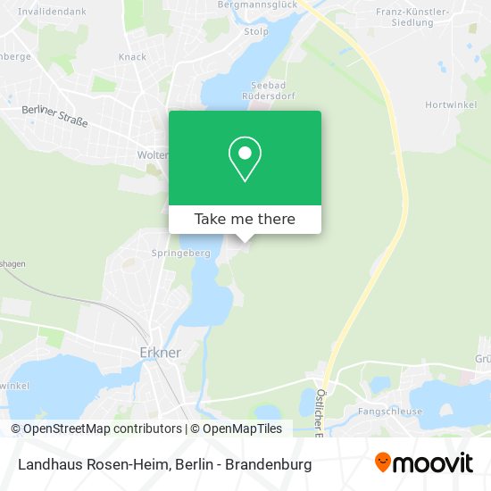 Landhaus Rosen-Heim map
