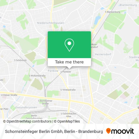 Schornsteinfeger Berlin Gmbh map