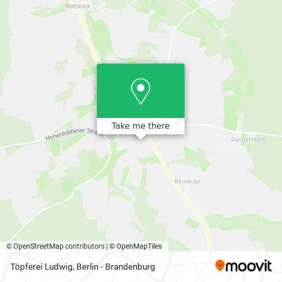 Töpferei Ludwig map