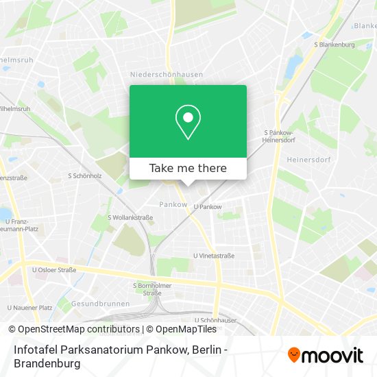Карта Infotafel Parksanatorium Pankow